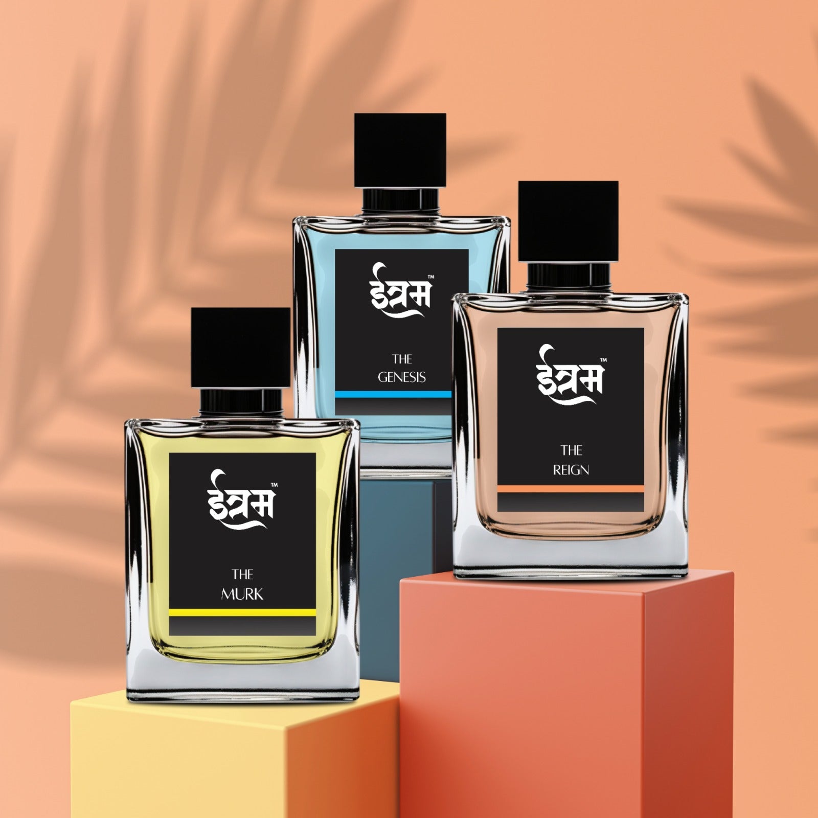 Buy Pack Of 3 ( The Reign - The Genesis - The Murk )  - Etram The Naked Perfume  50ml