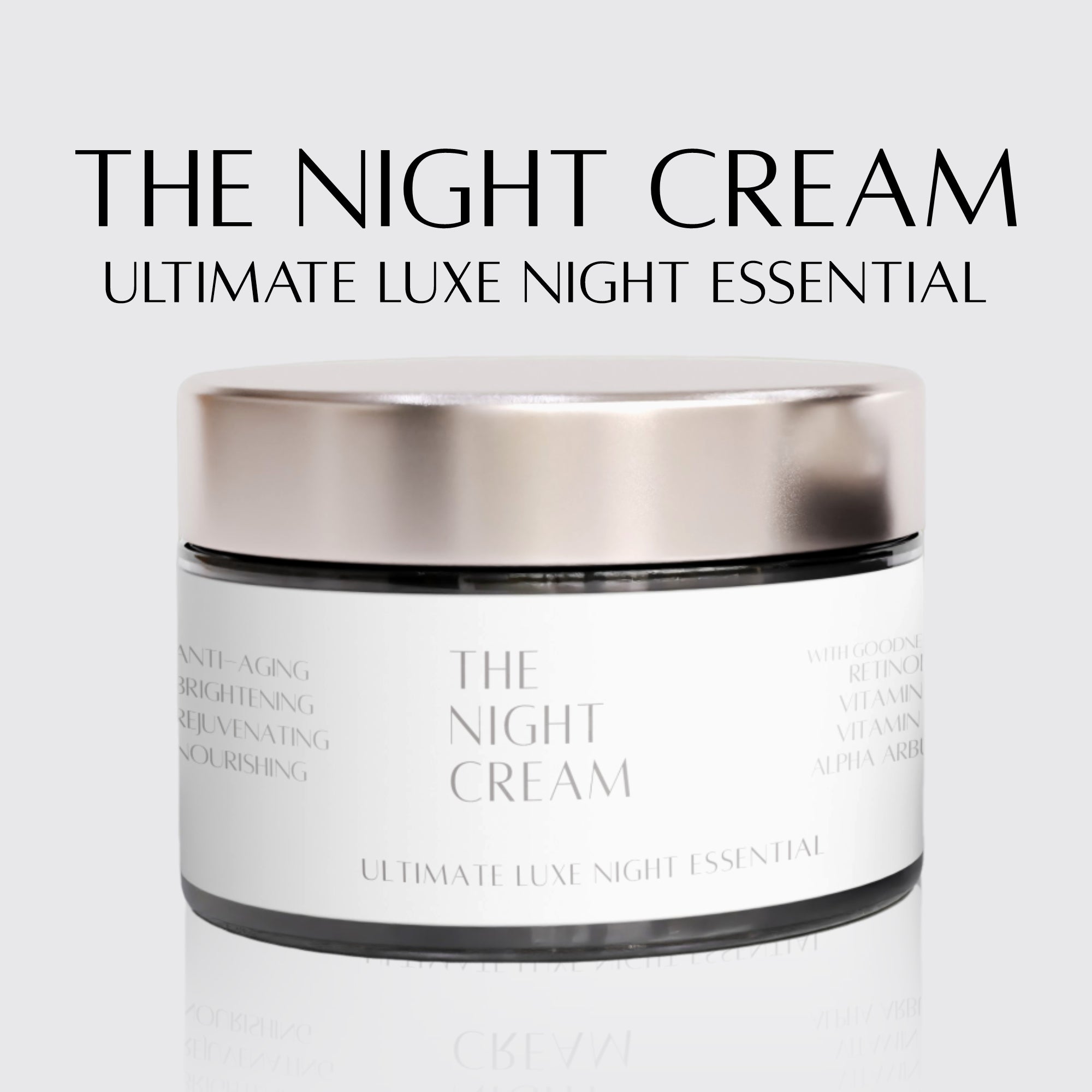 absolutist. Advanced Repair Night Cream – With Retinol, Alpha Arbutin, Vitamin E & Niacinamide – Anti-Aging, Brightening & Hydrating Night Moisturizer for Face – All Skin Types